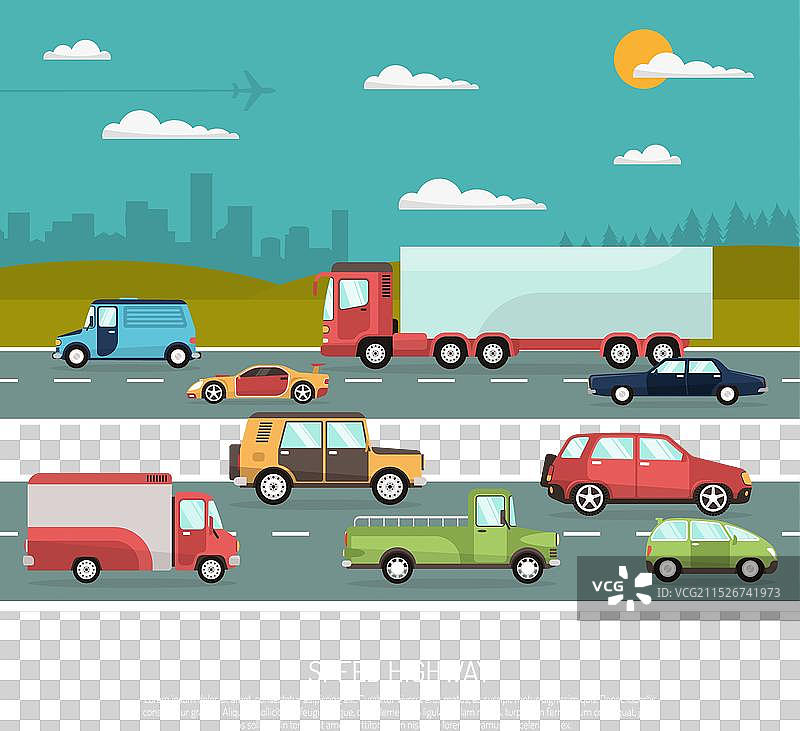 高速公路图片素材