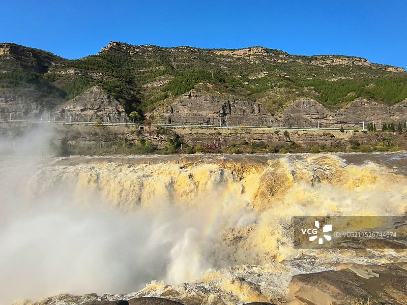 壶口瀑布图片素材