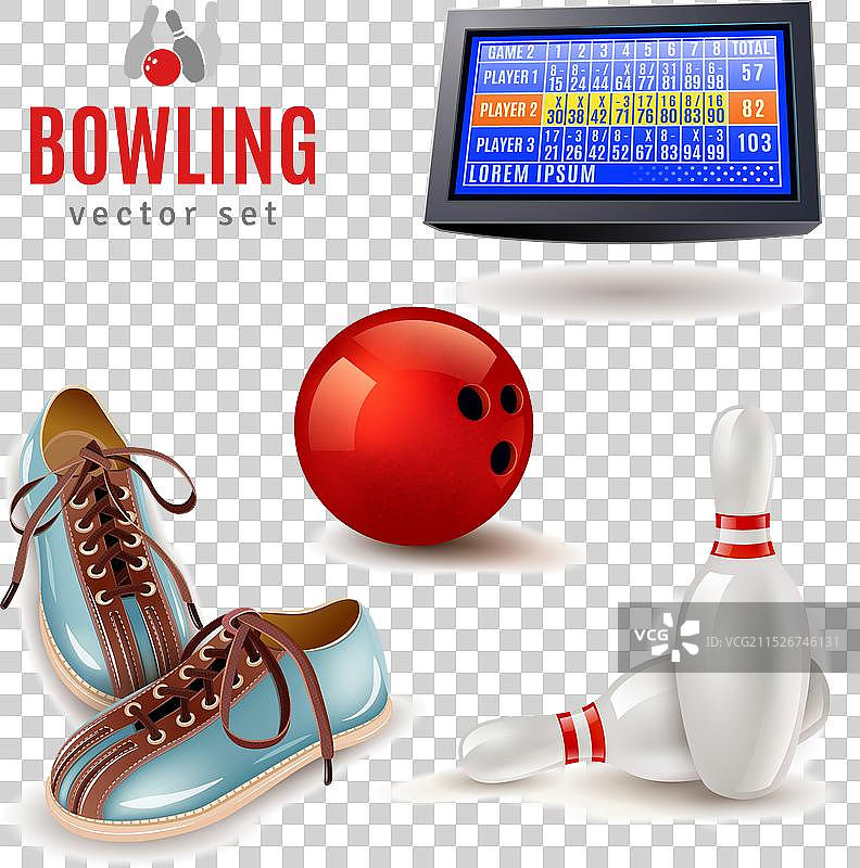 保龄球图标合集图片素材