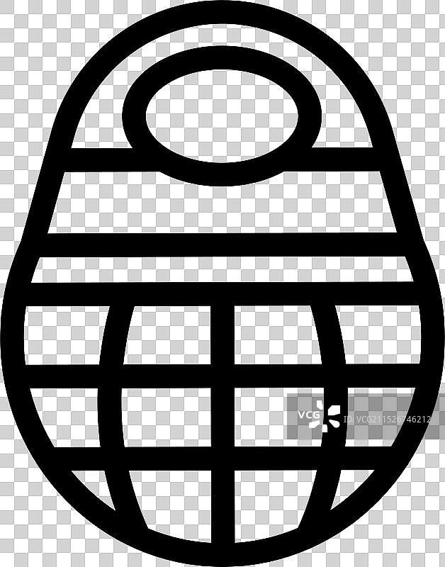 带有天篷的婴儿摇篮保护新生儿图片素材