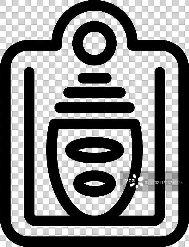 医学用脊柱和骨盆X光片图片素材