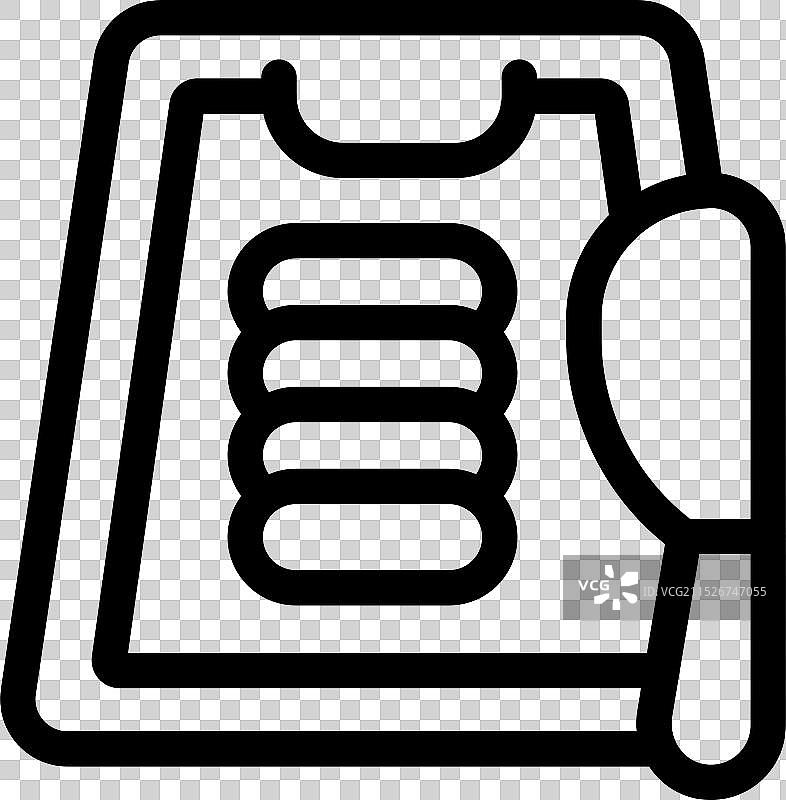 医生用剪贴板检查病人脊椎图片素材