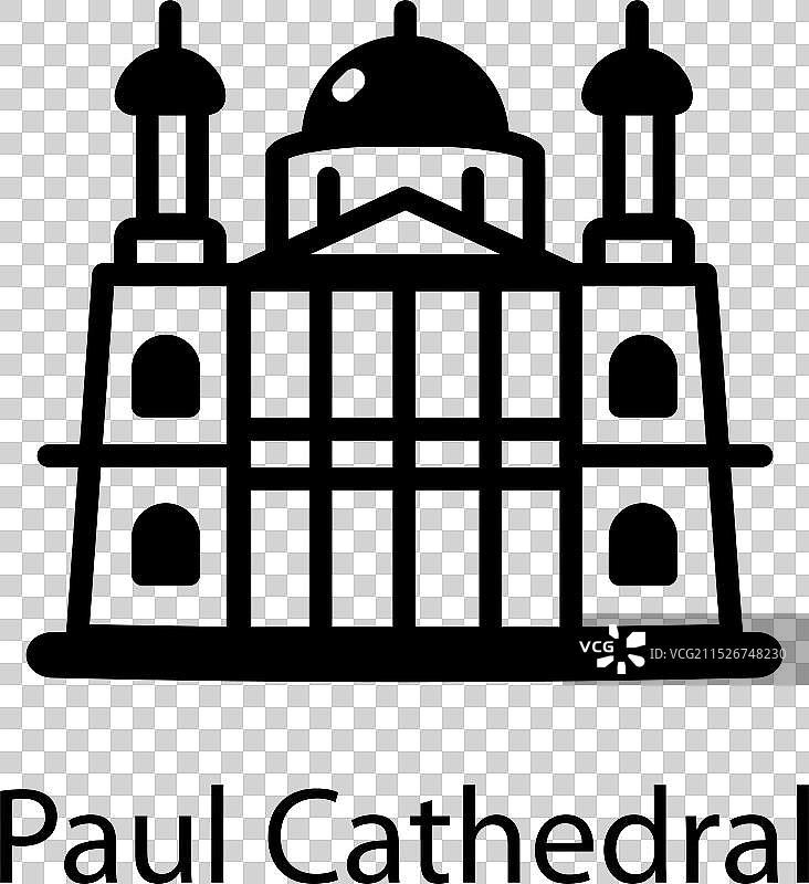 圣保罗大教堂图片素材