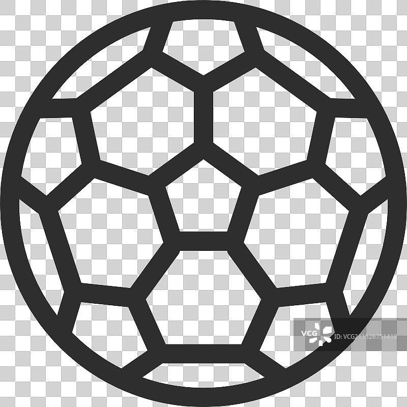 足球比赛logo线条图标图片素材