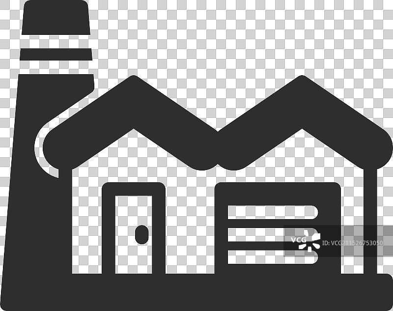 工业建筑工厂城市标志图片素材