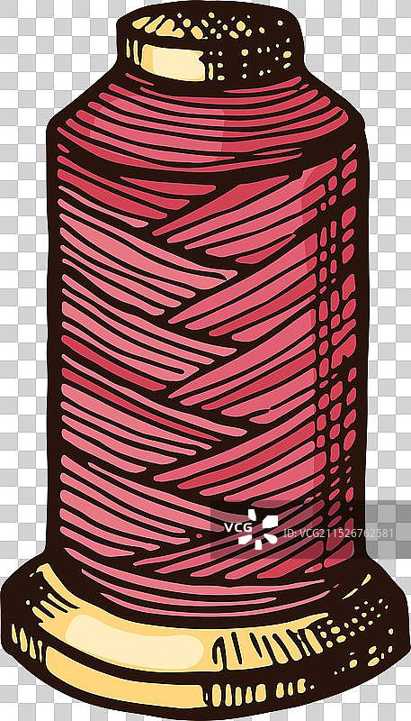 手绘缝纫线logo图片素材