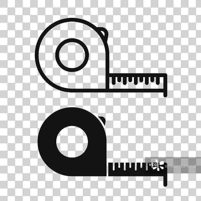 卷尺图标图片素材