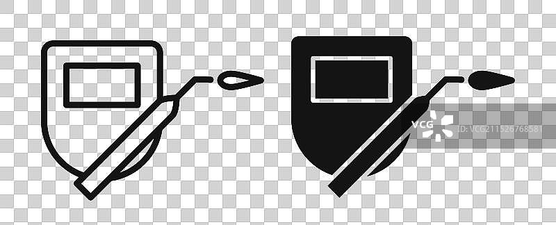 焊接细线图标集图片素材