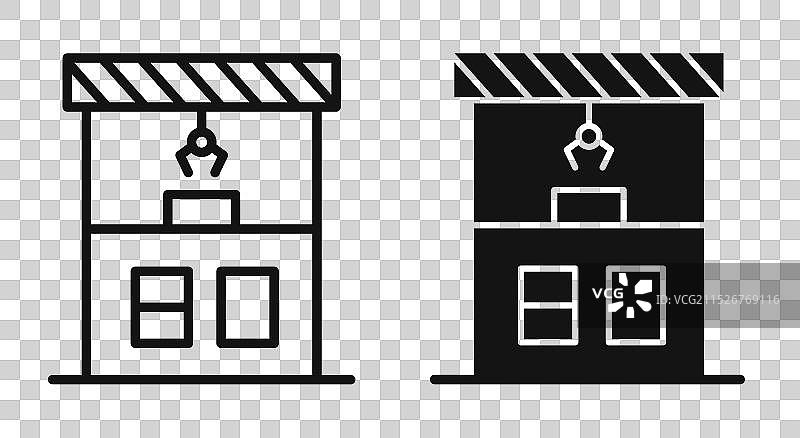 爪痕细线图标集图片素材