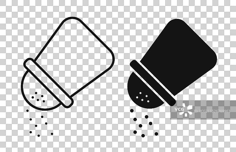 盐细线条图标集图片素材