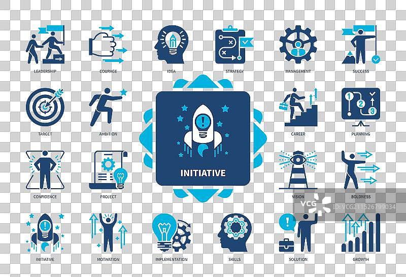 首创实体图标集图片素材