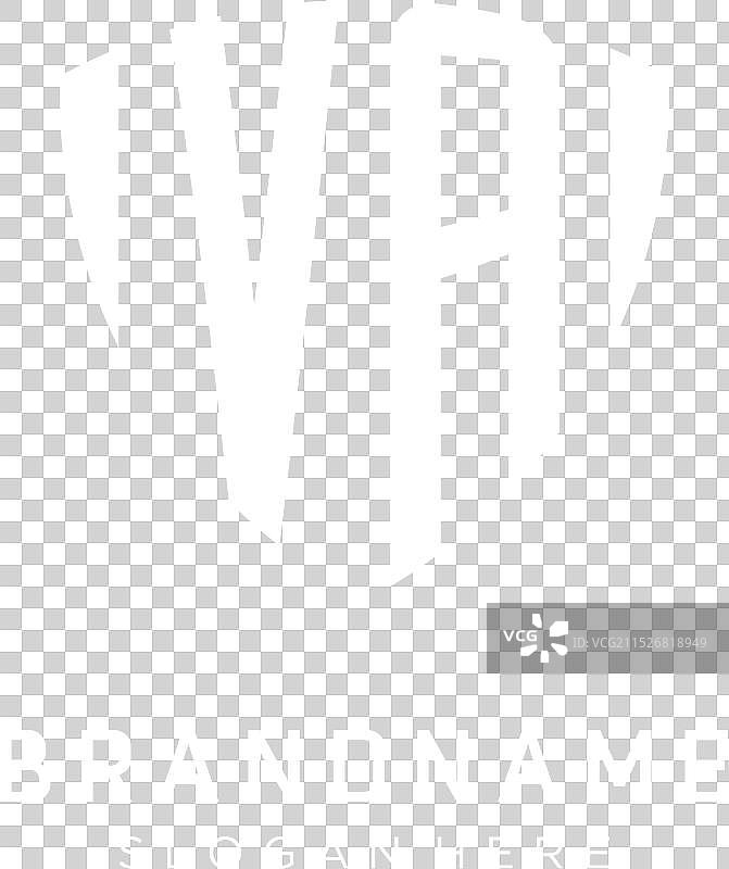 VA首字母logo盾牌保护创意logo图片素材
