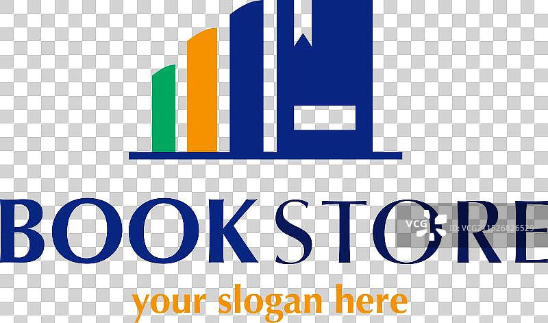 书店标志彩色风格图案图片素材