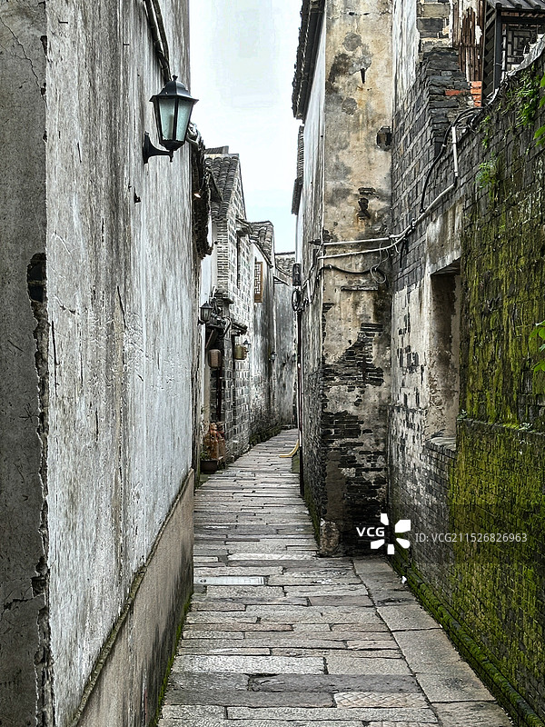 江南老巷图片素材