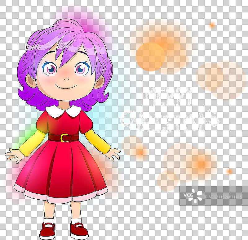 圣诞节人物海报图片素材