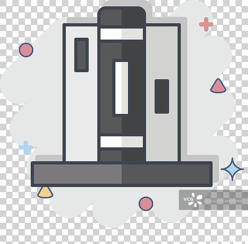 与家居装饰符号相关的书挡图标图片素材