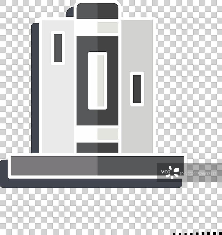 与家居装饰符号相关的书挡图标图片素材