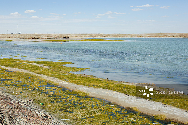 西台吉乃尔湖图片素材