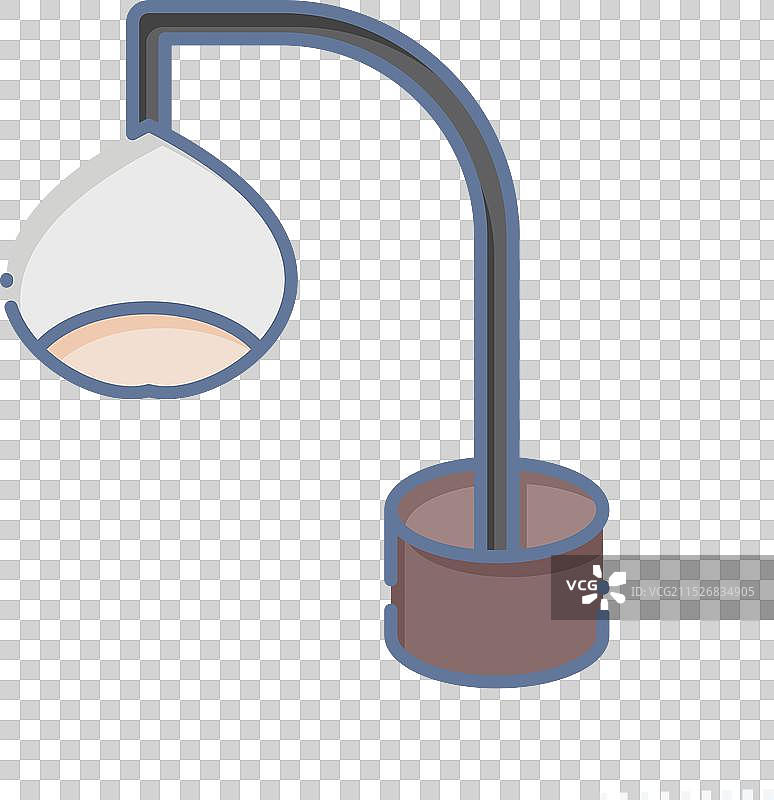 家居装饰落地灯图标图片素材