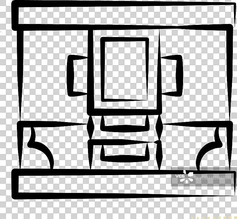 家居装饰：衣柜图标图片素材