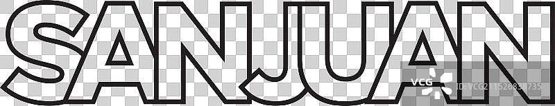 阿根廷圣胡安徽章设计图片素材