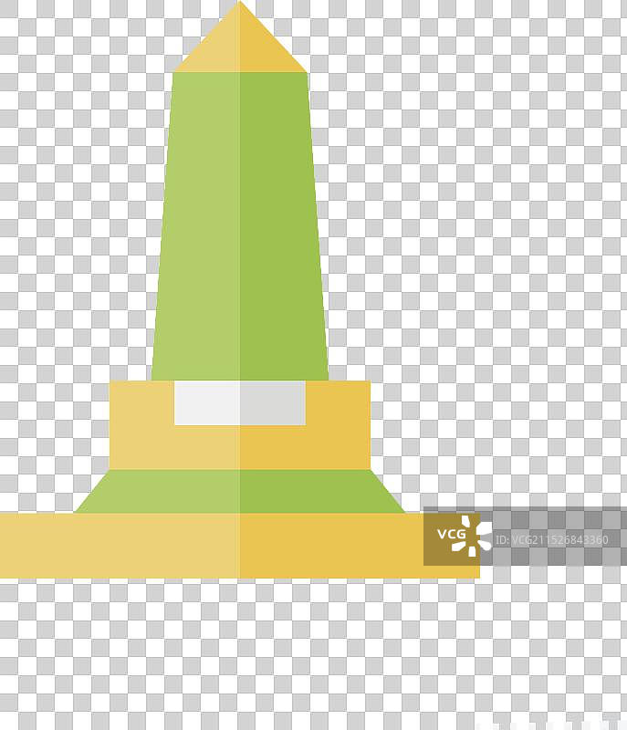 与爱尔兰相关的惠灵顿纪念碑图标图片素材