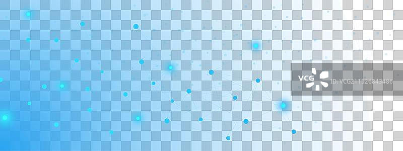 抽象连接点线分子科技图片素材