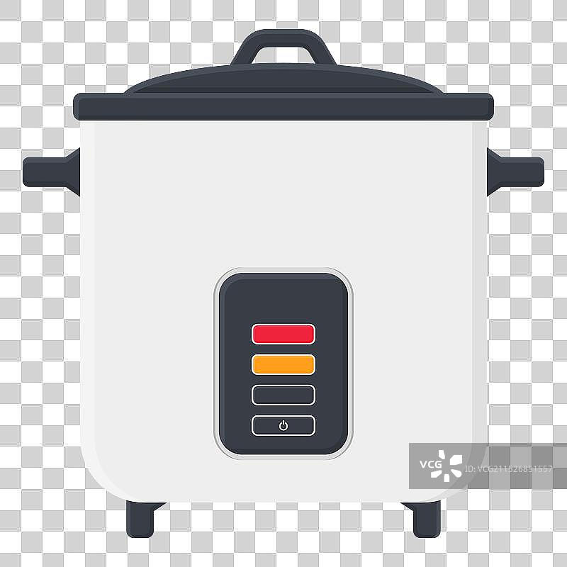 白色电饭煲家用电器图片素材