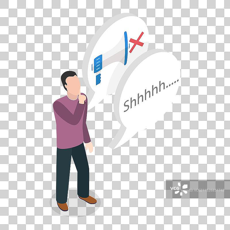 2.5D等距扁平风格插画图片素材