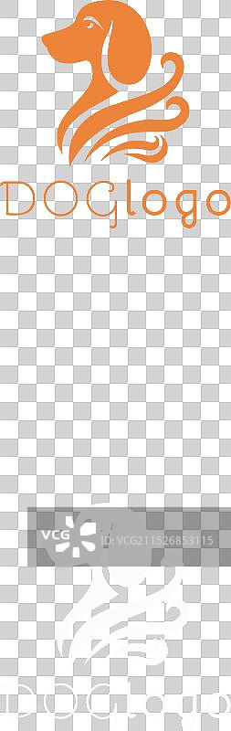 精美的狗标志图片素材