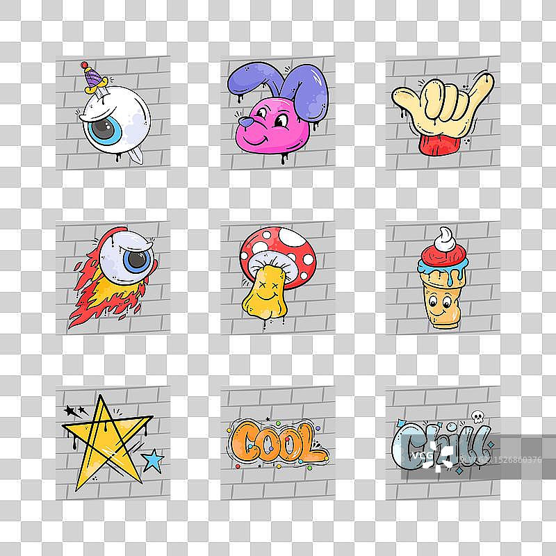 精美手绘图案图片素材