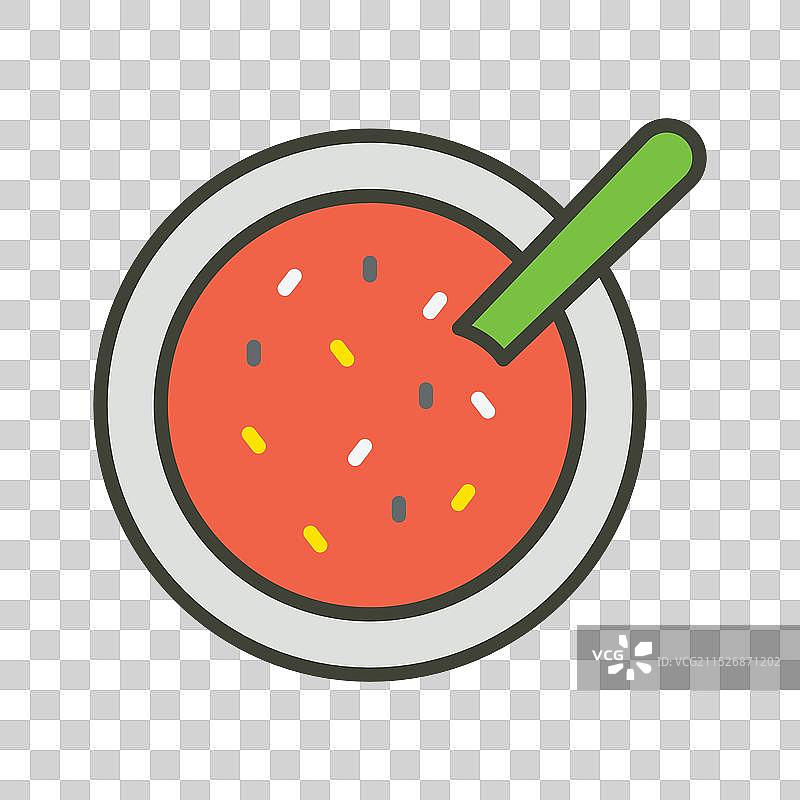 番茄汤图片素材