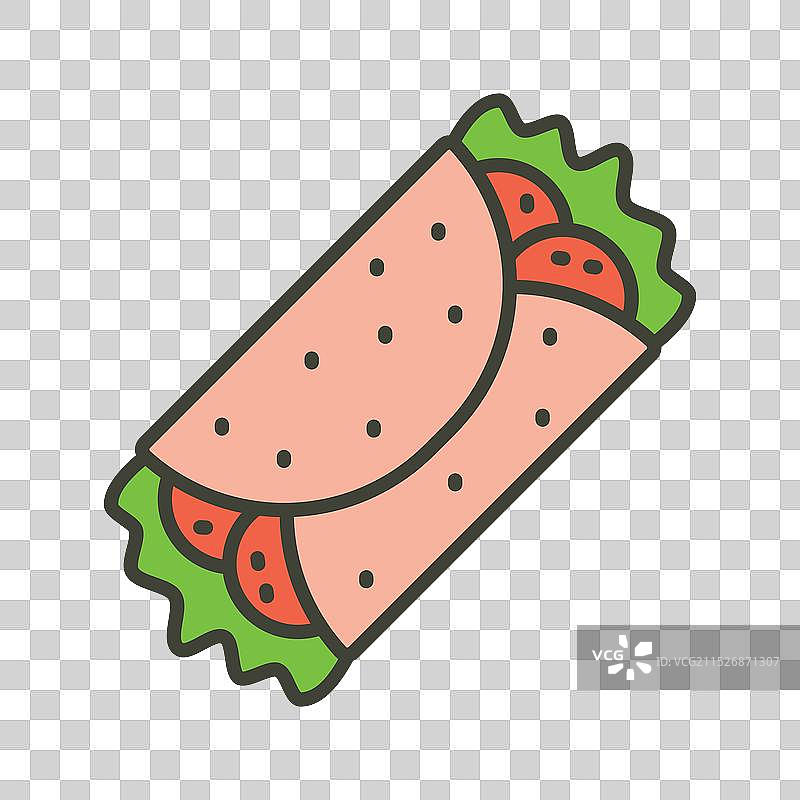 墨西哥卷饼图片素材