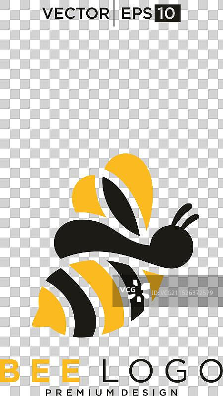 蜜蜂动物标志图标图片素材