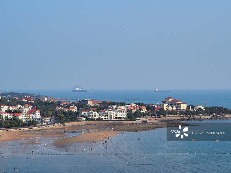青岛海边图片素材