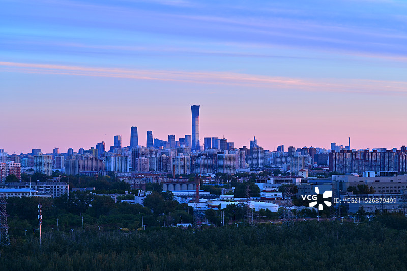 城市天际线图片素材