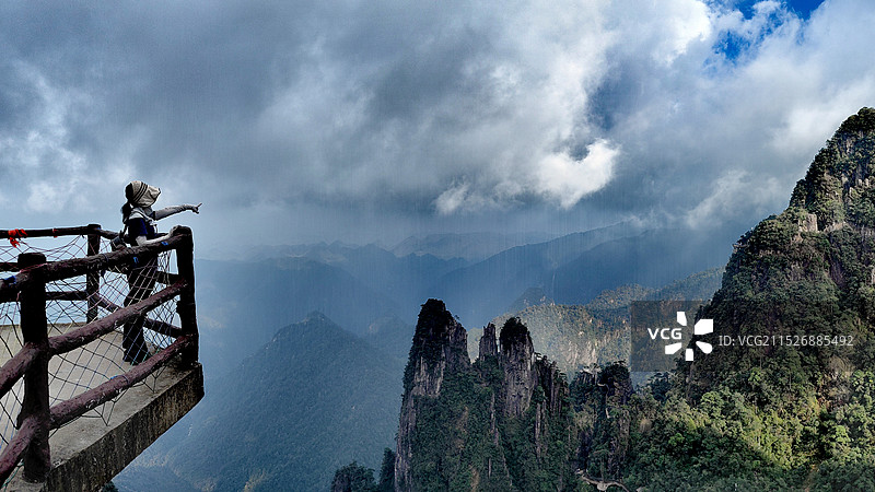 看！那莽山五指峰美景图片素材