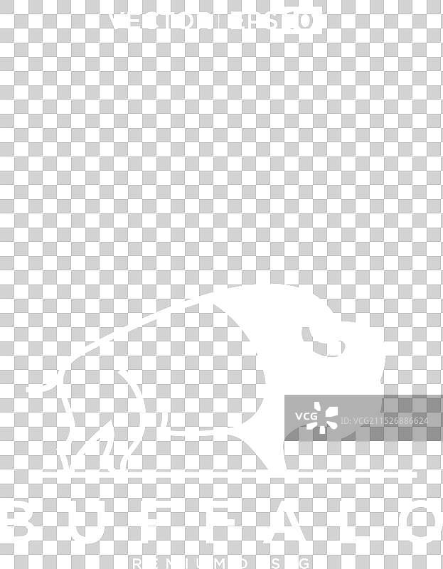 水牛野牛标志设计灵感图片素材