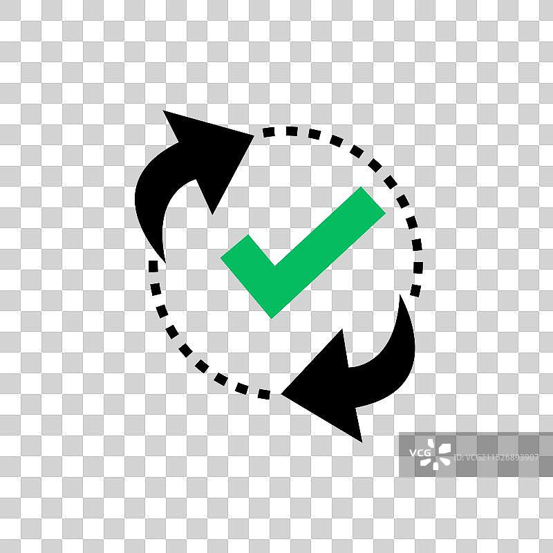 简单的现金流图标或便捷转账概念图片素材