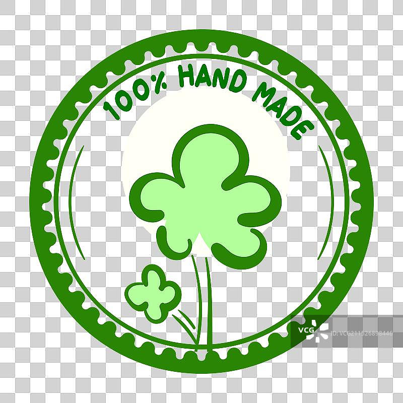 100%原创手工网络印章图片素材