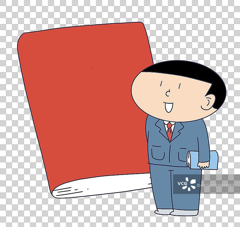 书籍的套装人物图片素材