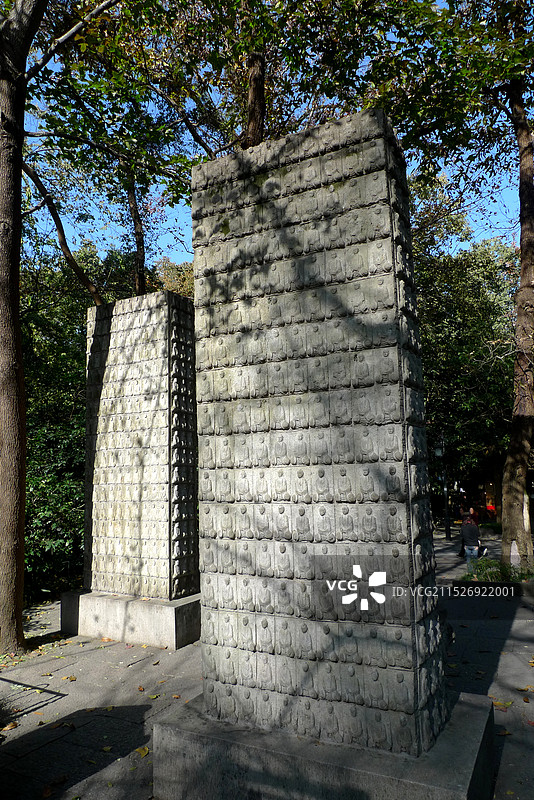 浙江省杭州市灵隐寺图片素材