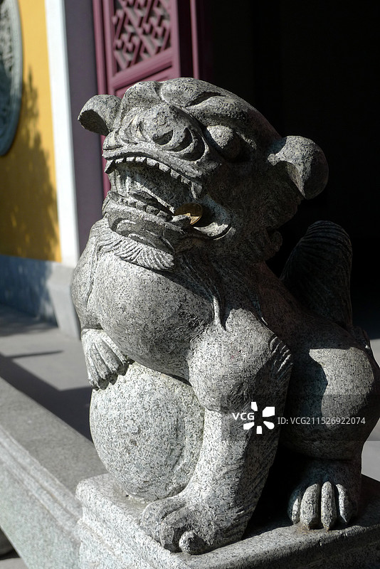 浙江省杭州市灵隐寺图片素材