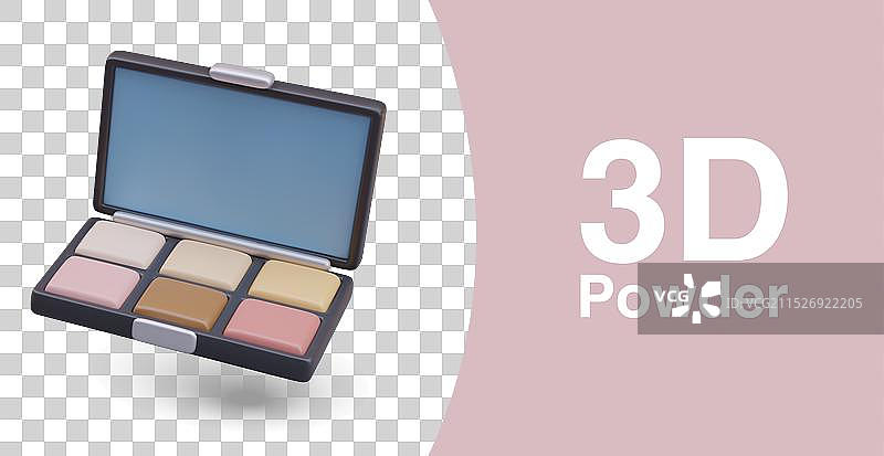 逼真开启的盒子海报图片素材