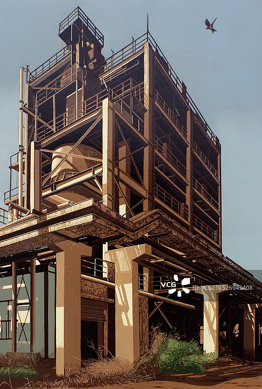 《时代印迹》绝版套色图片素材