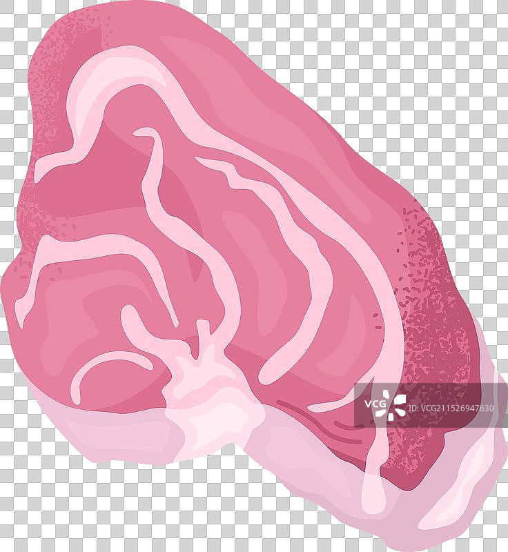 带大理石纹理的粉色生牛排图片素材