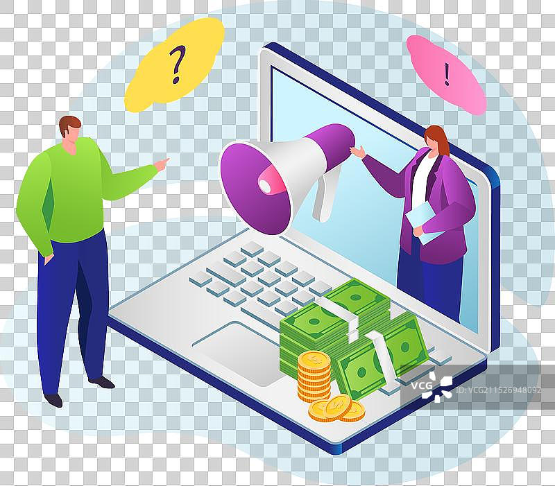 女性在线金融知识培训讲座图片素材