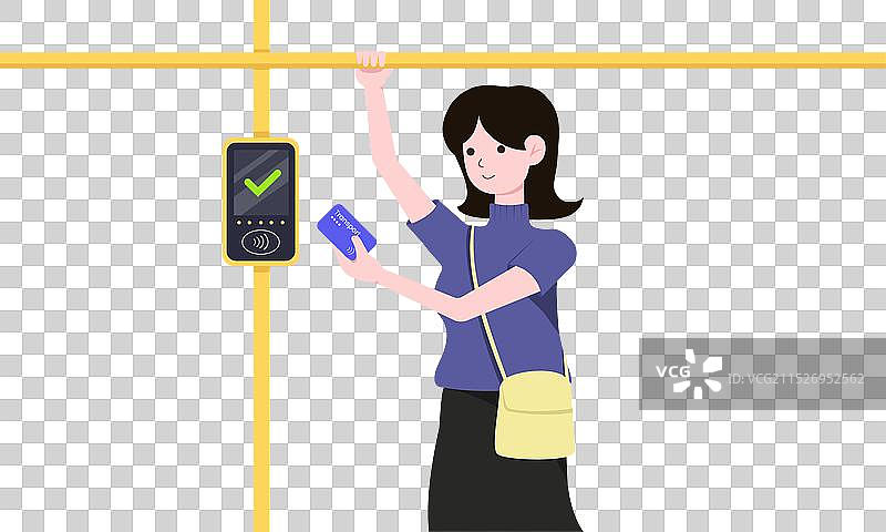 非接触式支付票务服务图片素材