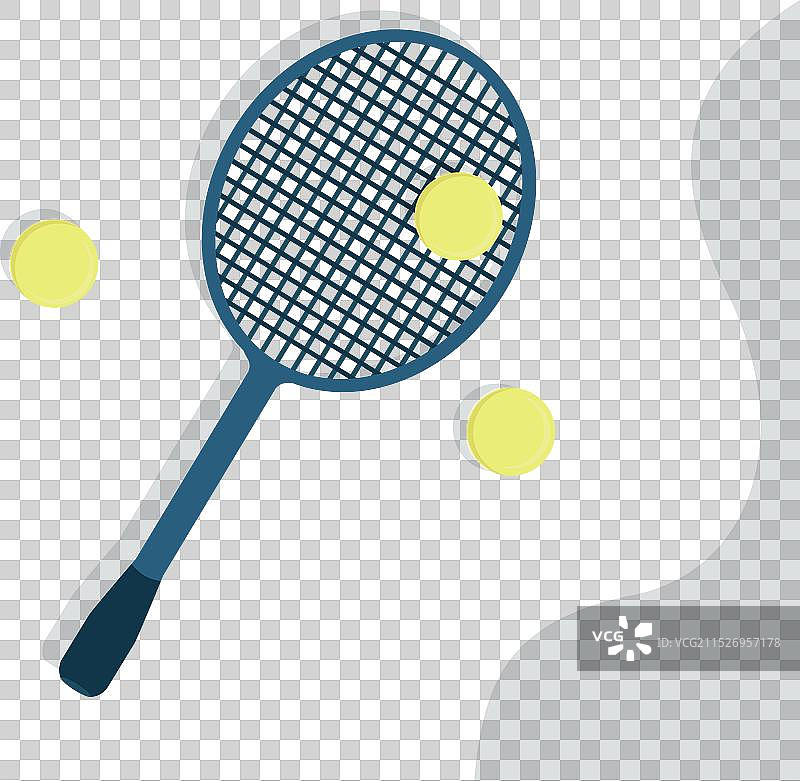 极简主义网球图片素材