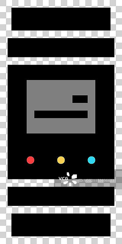 可编程定时器节能彩色图标图片素材